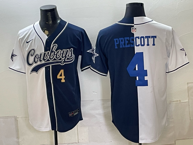 Men 2026 Dallas Cowboys #4 Prescott white Nike NFL Jersey 0812002